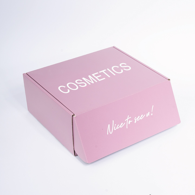 Wholesale Custom Printed Pink Mailer Boxes Full Color Cardboard Corrugated Subscription Boxes With Logo For Beauty Products
