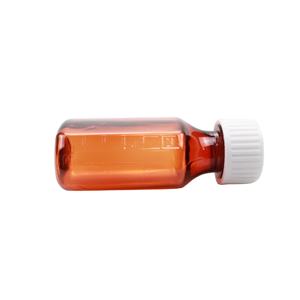 プラスチックPET 1オンス2オンス4オンス咳止めシロップCRCキャップ付き液体薬用琥珀色ボトル容器咳止めシロップボトル - Product Image 4