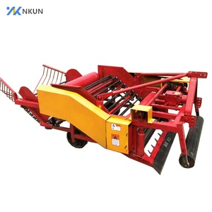 Cosechadora de cacahuetes montada en tractor, máquina cosechadora de cultivos de tallo de raíces subterráneas, cosechadora de cacahuetes - Product Image 4