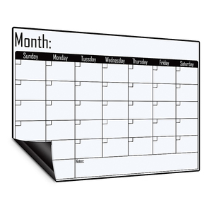 Hot Sale Fridge Magnet Whiteboard Monthly Planner Magnetic Dry Erase Calendar Magnetic Fridge Planner for Fridge - Product Image 2