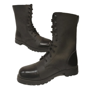 Botas tácticas personalizadas de fábrica de <span class=keywords><strong>alta</strong></span> calidad, zapatos antideslizantes de cuero para hombres, zapatos para correr al aire libre, venta al por mayor - Product Image 6