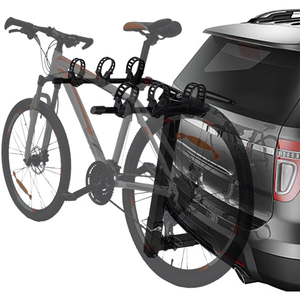 <span class=keywords><strong>Porte</strong></span>-vélo en fer, support robuste pour 3 roues de voiture, Sedan, voyage en plein air, Tube, coffre - Product Image 2