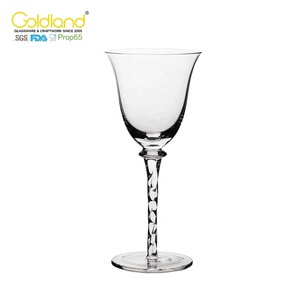 Bicchiere da vino <span class=keywords><strong>a</strong></span> stelo lungo personalizzato <span class=keywords><strong>calice</strong></span> da acqua <span class=keywords><strong>a</strong></span> forma di bicchiere in vetro creativo Vintage in cristallo per regalo - Product Image 4