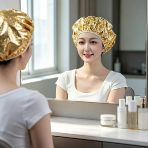 <span class=keywords><strong>Bonnet</strong></span> <span class=keywords><strong>de</strong></span> douche jetable <span class=keywords><strong>de</strong></span> luxe en aluminium imperméable, écologique et thermique, <span class=keywords><strong>pour</strong></span> adultes, <span class=keywords><strong>pour</strong></span> la beauté, les spas et les salons <span class=keywords><strong>de</strong></span> coiffure - Product Image 5