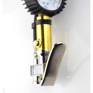 Gonfleur de pneus portatif avec manomètre 220 Psi, gonflage rapide en métal pour usage automobile - Product Image 5