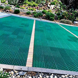 HDPE ตาข่ายพลาสติกคลุมดินแบบรังผึ้งสำหรับใช้กลางแจ้งใช้สำหรับปูหลังคาโรงเรียนดีไซน์แบบรังผึ้งใช้ในสวน - Product Image 3