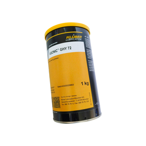 Grasa de Larga Duración Kluber ASONIC <span class=keywords><strong>GHY</strong></span> 72 1KG, Aceite Base para Rodamientos, Lubricante Automotriz de Bajo Ruido y Alta Pureza - Product Image 1