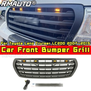 Grille de pare-chocs avant de voiture, grilles de course, calandre pour Toyota Land Cruiser LC200 2007-2015, kit carrosserie, accessoires automobiles - Product Image 2