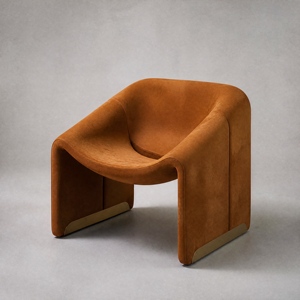 JM Modern Minimalist Fabric Lounge <b>Chair</b> Oversized Full Padding Wide Headrest Living Room Furniture - Product Image 3