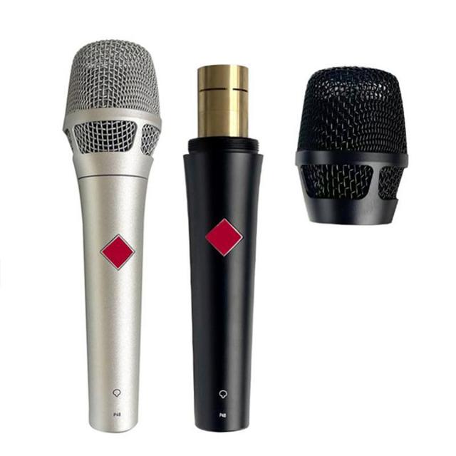 KM105 Supercardioid Condenser Mic Professional Vocal Wired Microphone for Studio Recording, Live Singing, Broadcast, Streaming