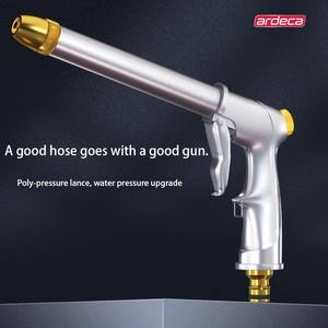 Andeca ad alta pressione in metallo da giardino in ottone ugello Set regolabile pistola ad acqua a spruzzo 1/<span class=keywords><strong>2</strong></span> "<span class=keywords><strong>3</strong></span>/4" tubo per autolavaggio irrigazione fiore - Product Image 4