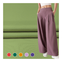 Tissu extensible en maille de couleurs personnalisées, matière rayonne, nylon, élasthanne, tissu Tencel Godear pour vêtements