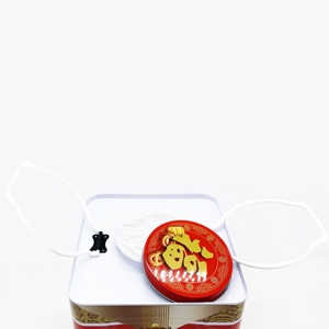 Boîte rectangulaire en fer blanc de 2 kg pour aliments, avec impression offset et couvercle à vis, idéale pour bonbons, chocolats, aliments pour animaux et biscuits - Product Image 6