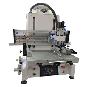 Desktop Semi Automatic Plane Serigraphy Printer Mini Size Semi Auto Silk Screen Printing Machine