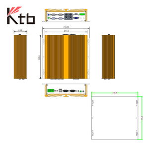 KTB 3530 Ventes d'usine I5 7267U <span class=keywords><strong>I7</strong></span> <span class=keywords><strong>7567U</strong></span> DDR4 Win 7/8/10/ LINUX OS Ordinateur industriel Prise en charge OEM ODM Ordinateur industriel PC - Product Image 2