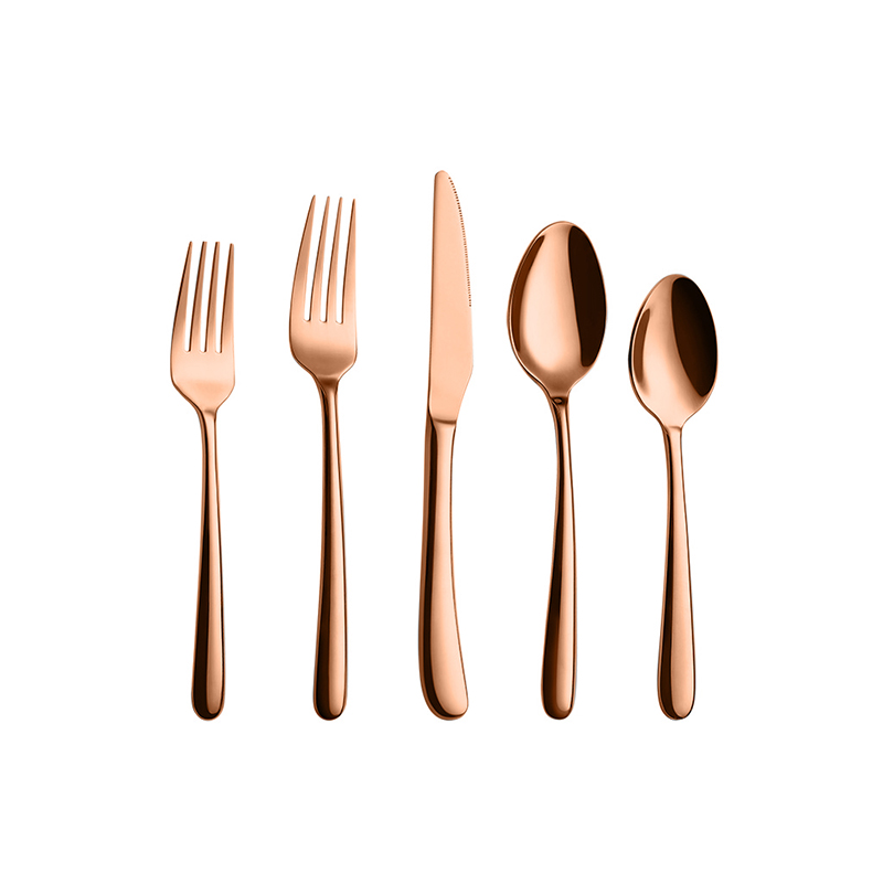 5 piece set rose gold