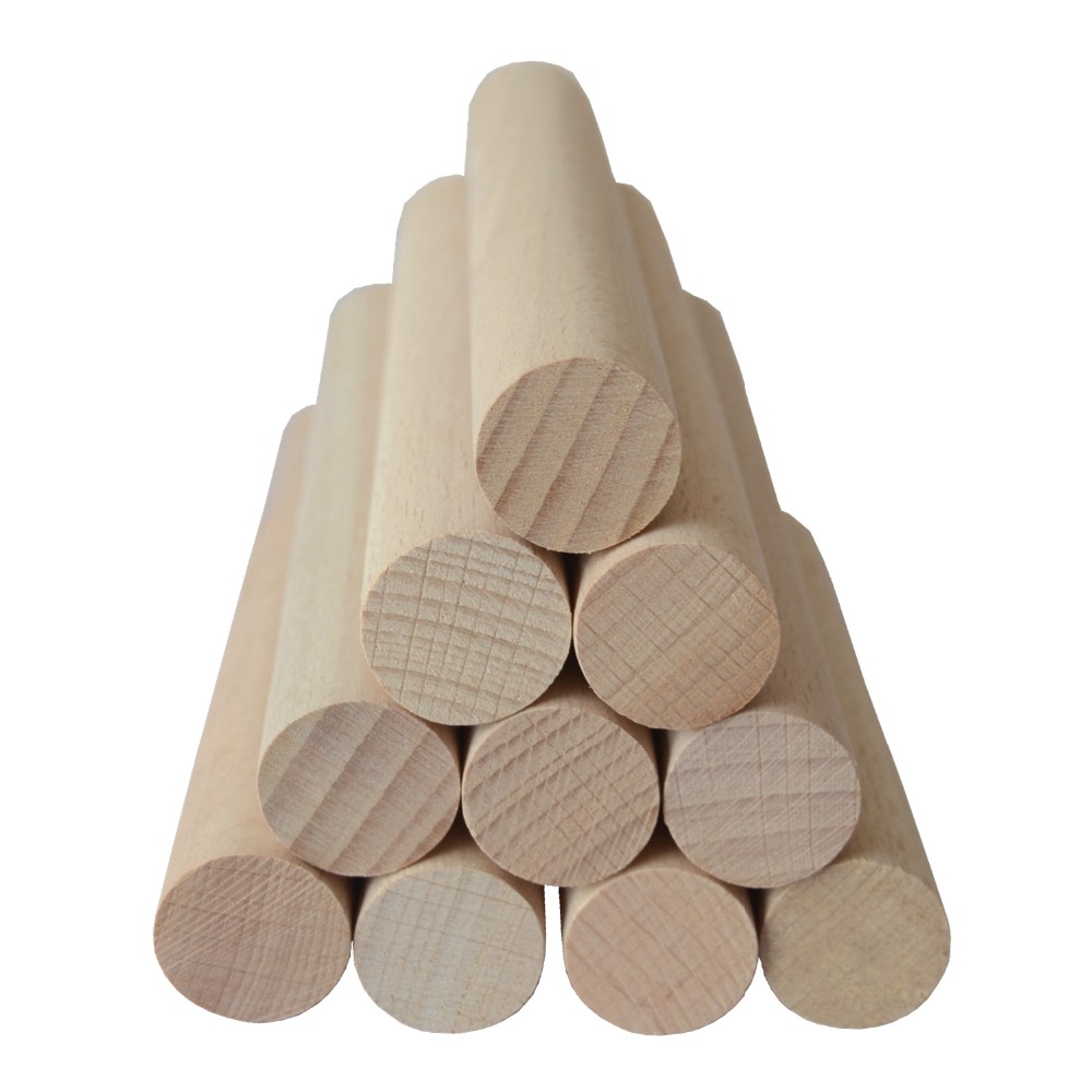 Бесплатный образец мебели, различные размеры, буковая деревянная ручка, резьбовые стержни, булавки, деревянные дюбеля