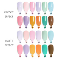 Missgel Couleurs Unies Fournitures en Gros Soak Off Gellish Esmalte En Uv-gel Gell Smalto Semipermanente Vernis à Ongles Gel UV