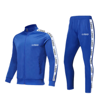 Logo personnalisé Football hiver veste survêtements Football Football hiver entraînement veste Jogging costume vêtements de sport pour hommes