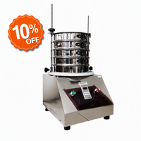 Tamis vibrant de laboratoire de 200 mm de diamètre pour l'analyse des particules, cadre de tamisage pour tests de sol, équipement standard chinois