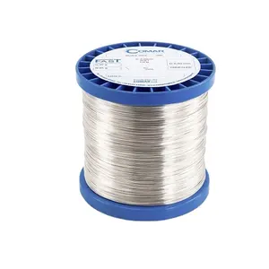 Electrical wires 99.99% Pure Silver High conductivity IACS 109% wire diam. 0,23 mm