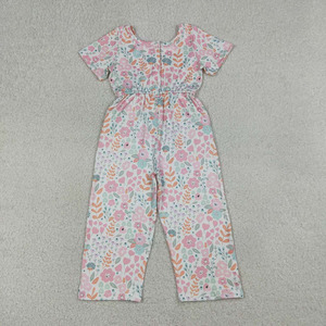 En stock : Combinaisons d'été pour petites filles, vêtements boutonnés pour bébés et tout-petits, style boutique, vente en gros, prix usine - Product Image 3