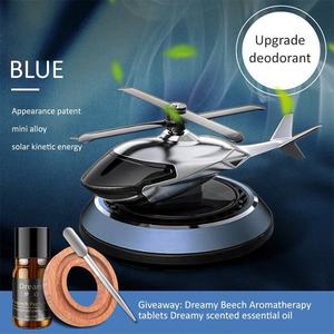 Sang Trọng Kim loại máy bay trực thăng hình xe làm mát không khí tùy chỉnh kích thước năng lượng mặt trời-Powered hương liệu khuếch tán - Product Image 3