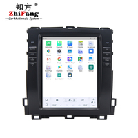 10.4 pouces tesla Style Android Headunit pour Toyota Land Cruiser Prado120 Android 13 4G bluetooth WiFi BT voiture vidéo voiture lecteur Dvd