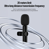Mini microphone cravate sans fil portable, réduction du bruit, Plug and Play, pour enregistrement téléphonique