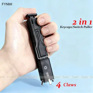 Nuevo Extractor de Teclas y Interruptores Multifuncional 2 en 1 Fynmi de 4 Garras para Teclados Mecánicos - Product Image 1