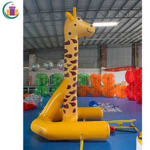 Défi adulte en plein <span class=keywords><strong>air</strong></span> jeux de carnaval marteau gonflable haut attaquant girafe Smash <span class=keywords><strong>Hit</strong></span> jeu gonflable attaquant à vendre - Product Image 3