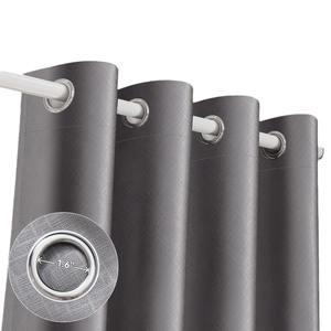 Dropshipping para <span class=keywords><strong>Amazon</strong></span>, cortinas opacas completas transfronterizas de Praga, diseño perforado para <span class=keywords><strong>dormitorio</strong></span>, sala de estar, uso para extranjeros - Product Image 5