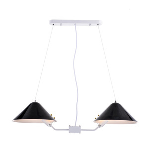 Moderno múltiples cabezas E27 <span class=keywords><strong>araña</strong></span> <span class=keywords><strong>de</strong></span> hierro forjado colgante luz negro/blanco luz colgante tienda moderna luz <span class=keywords><strong>de</strong></span> <span class=keywords><strong>la</strong></span> lámpara - Product Image 2