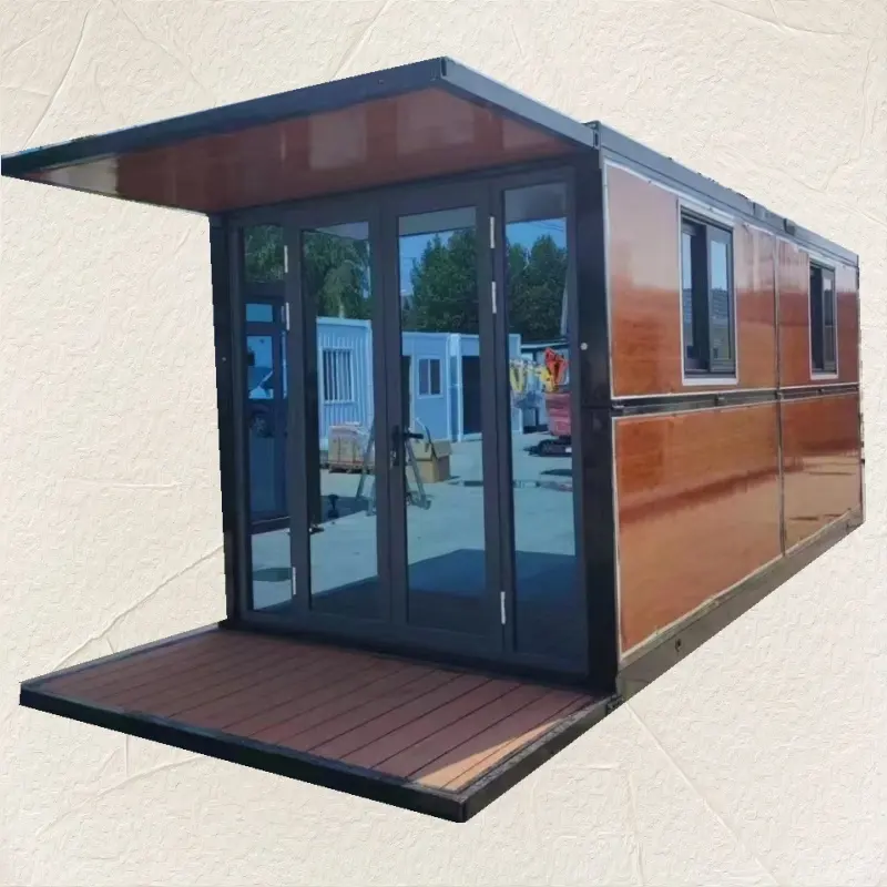 Prefabricated House Collapsible Storage Sheds Foldable Container House For Shop