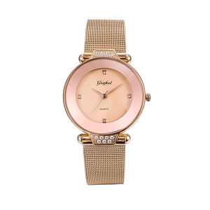 Montre Femme Luxury Brand Ladies Minimalist <b>Wrist</b> <b>Watch</b> Gold Japan Movement <b>Women</b> Quartz <b>Watch</b> - Product Image 3