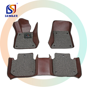 Usine de tapis de sol de voiture en Chine vend des tapis de voiture en cuir 5D de haute qualité <span class=keywords><strong>Tesla</strong></span> Model 3 - Product Image 3