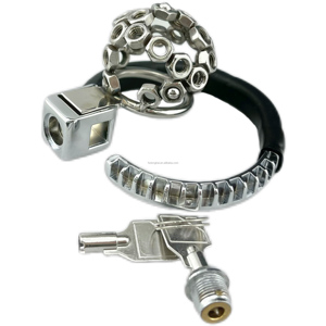 Oferta: Jaula de <span class=keywords><strong>Castidad</strong></span> de Acero Inoxidable para Hombre, Dispositivo de Cinturón de <span class=keywords><strong>Castidad</strong></span> para Hombres y <span class=keywords><strong>Mujeres</strong></span>, Productos BDSM SEX LOVE - Product Image 3