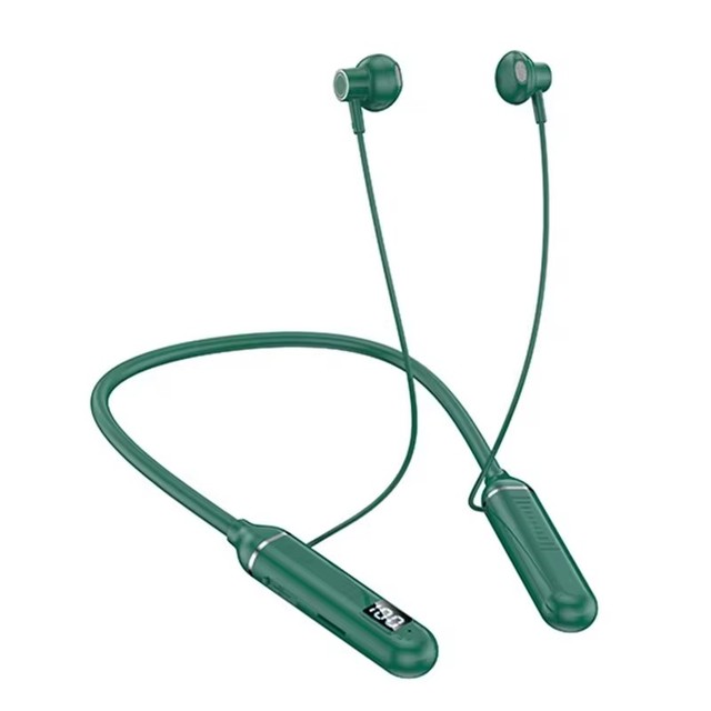 Top Selling Wireless Neckband Headphones Foldable Stereo NeckBand TWS Earbuds in Ear Headset for Sports Earphone