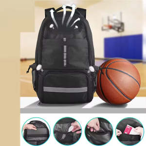 Nouveau sac de sport extérieur grande capacité avec logo personnalisé, compartiment pour chaussures et ballon, pour football et basketball - Product Image 2