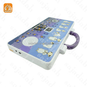 Prix d'usine SA20-A Coffret cadeau musulman Lecteur d'écran LED Machine d'apprentissage du <span class=keywords><strong>Coran</strong></span> avec écouteurs 6 langues Kit de prière de culte - Product Image 4