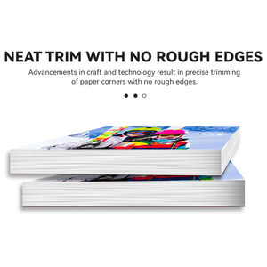 Papier d'impression double face mat brillant pour imprimante laser 128g pour imprimantes laser imprimant des photos ou des brochures - Product Image 3