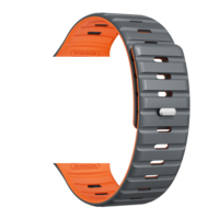 Bracelet de montre en silicone ultra luxe 42/44/45/49mm étanche pour Apple Ultra 2 Series 7/8/9/10 SE Smartwatch Bandes de caoutchouc de luxe