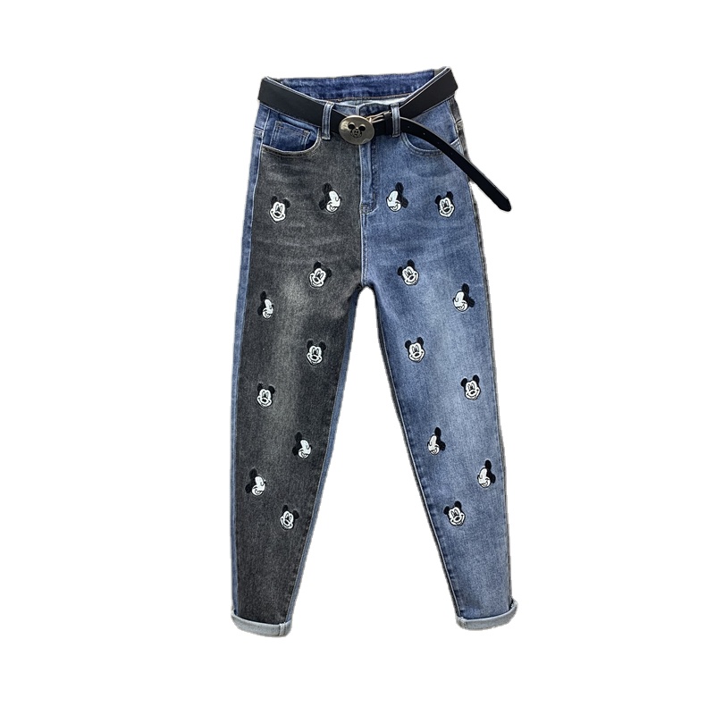 Ielgy Vaqueros Bordados Para Mujer Talla Grande Ielgy Vaqueros Bordados Para Mujer Talla Grande