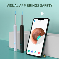 Cuillère à oreille pour endoscope visuel, cuillère à oreille visuelle, outil de sélection d'oreille pour endoscope intelligent haute définition
