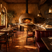 Solution tout-en-un pour restaurants haut de gamme, conception d'intérieur personnalisée, rendu 3D-Max, design d'intérieur avec mobilier