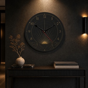 <span class=keywords><strong>Horloge</strong></span> murale en bois pour enfants 12 pouces, design renard personnalisé, mouvement silencieux à quartz sans tic-tac, décoration de chambre d'enfant, apprentissage de l'heure, cadeau, usine OEM ODM - Product Image 4