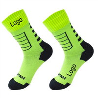 Chaussettes de sport haute performance légères, respirantes et écologiques en laine/nylon pour la randonnée, conception imperméable