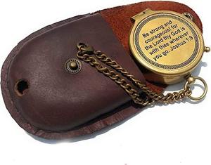 Superior Quality Durable Metal <b>Antique</b> <b>Compass</b> with Shiny Parts Clear Rotation System for School Project Gift Collection Use - Product Image 4