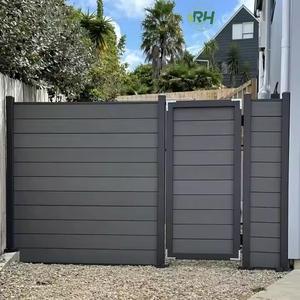 Recinzione da Giardino RUIHE Personalizzabile in WPC, Ecologica e Resistente, Resistente ai Raggi UV e all'Acqua, Altezza 2,1 m, per Privacy e Sicurezza - Product Image 4