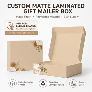 Boîtes d'expédition en carton ondulé recyclables en gros, personnalisables avec logo, pour emballage postal, en matériaux recyclés et éponge - Product Image 1